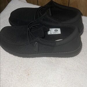 Hey Dude Black Casual Slip-On Loafers